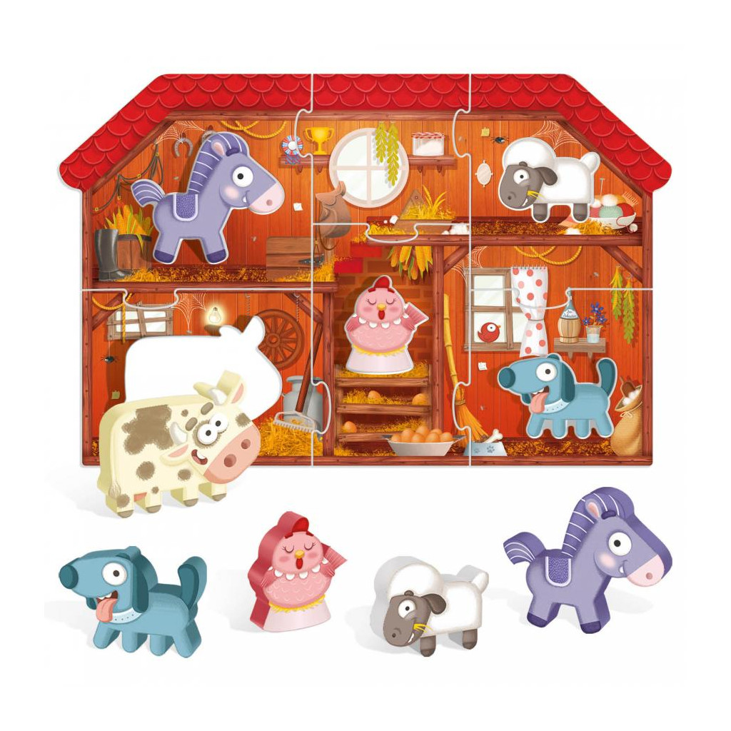Montessori First Puzzle - The Farm