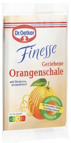 Dr. Oetker Finesse Geriebene Orangenschale 3er