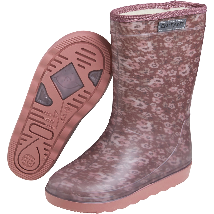 EN FANT Thermo Gummistiefel Withered Rose