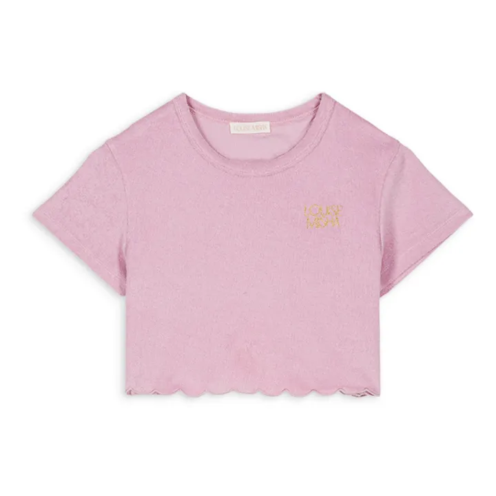 Louise Misha T-shirt Court Kalistee Eponge | Lilas