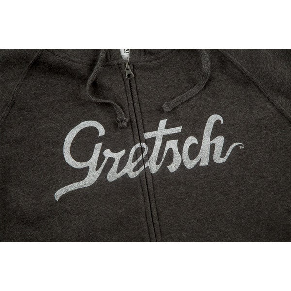 Gretsch Script Logo Hoodie Grey maat S