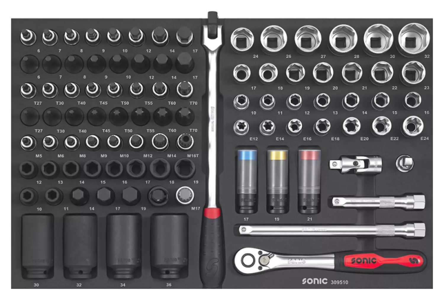 Sonic 738477 NEXT S9 Gevulde gereedschapswagen - 384 delig