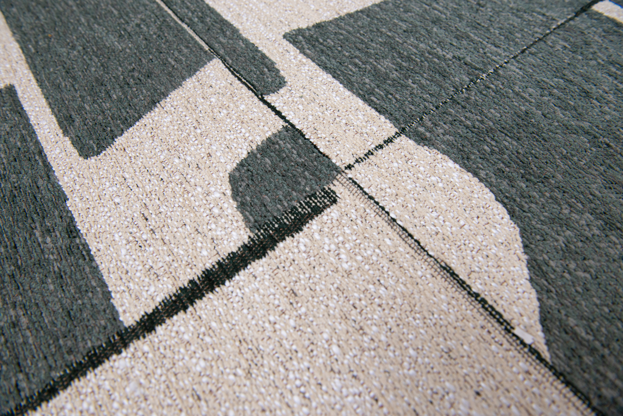 Ecorugs vloerkleed Papercut groen 170x240 cm
