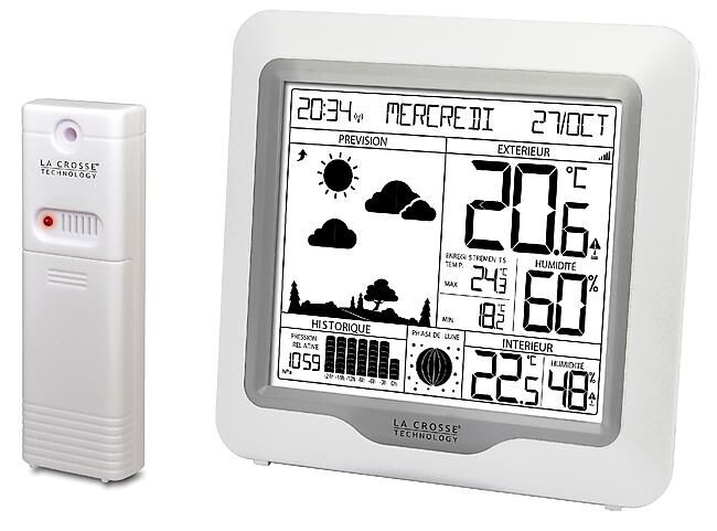 LA CROSSE TECHNOLOGY - STATION METEO COMPLETE WS6823