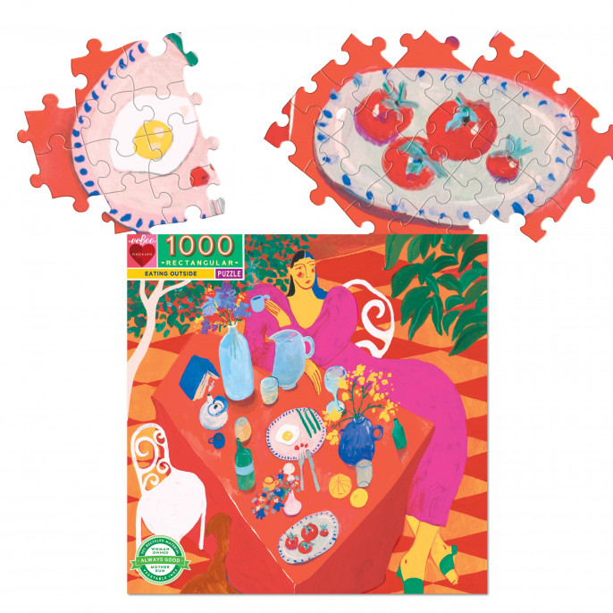Puzzle : 1000 pièces - Eating Outside