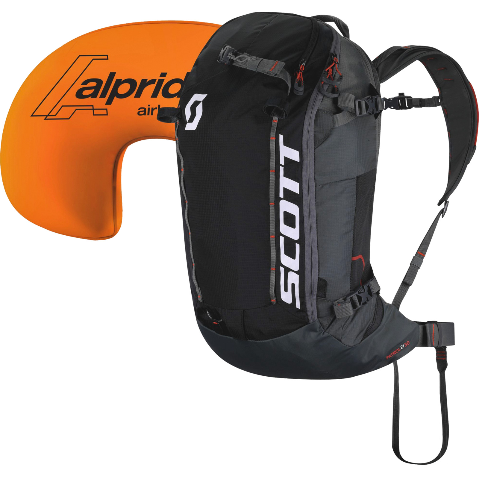 Scott Patrol E1 Kit, grau, XS/S