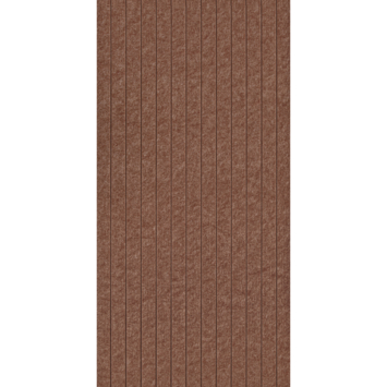 Viltpaneel rechte lijnen terra 120x52 cm
