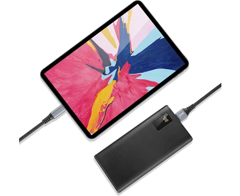 Andersson USB-A - USB-C 3.1 Gen 2 Braided Black/Space Gray 3m