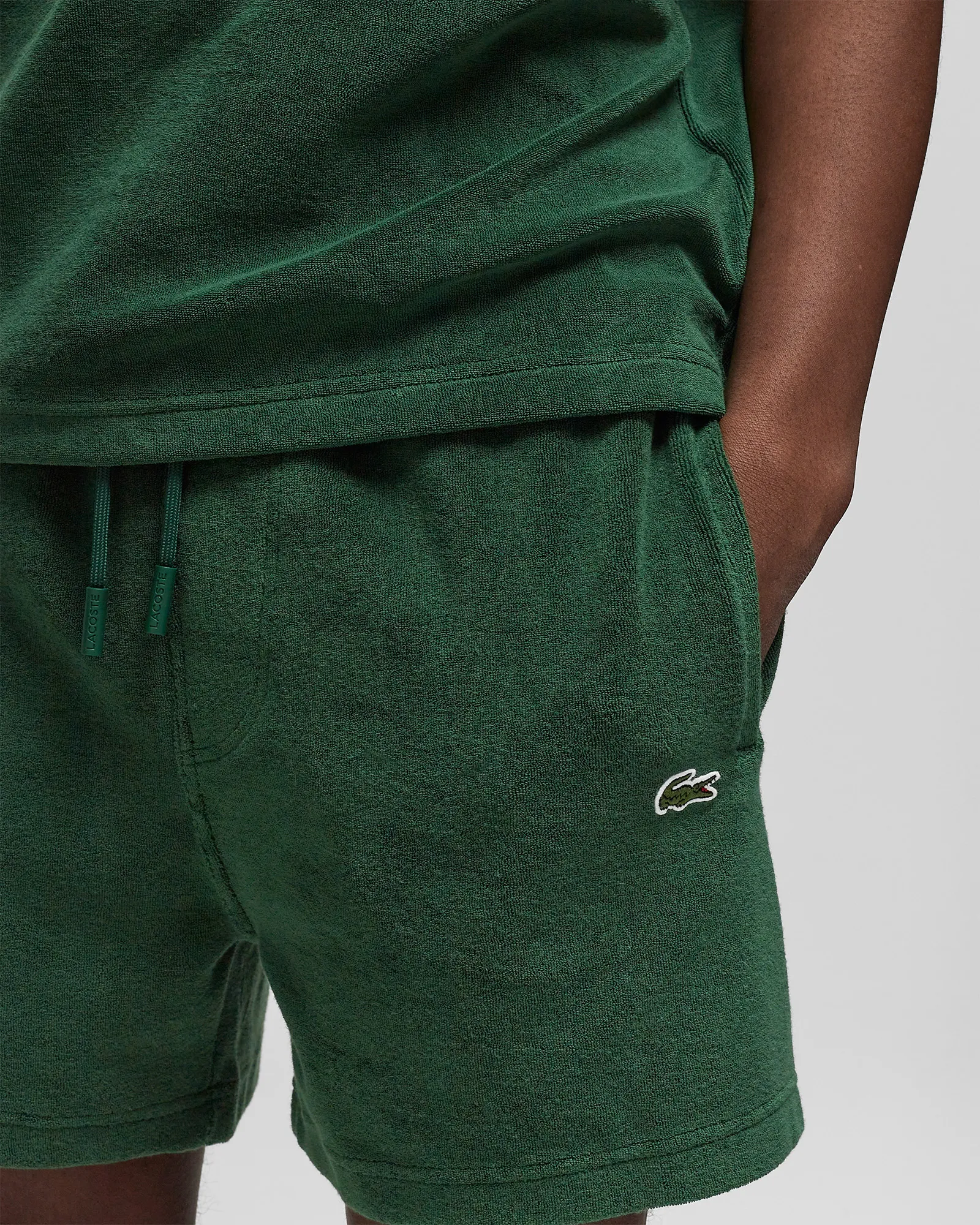 Lacoste Men's Regular Fit Terry Knit Paris Shorts