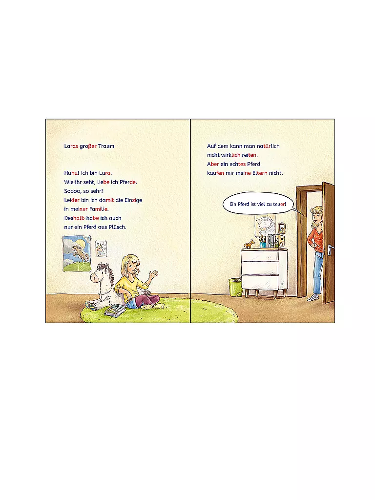 LOEWE VERLAG Buch - Lara und das neue Pferd keine Farbe