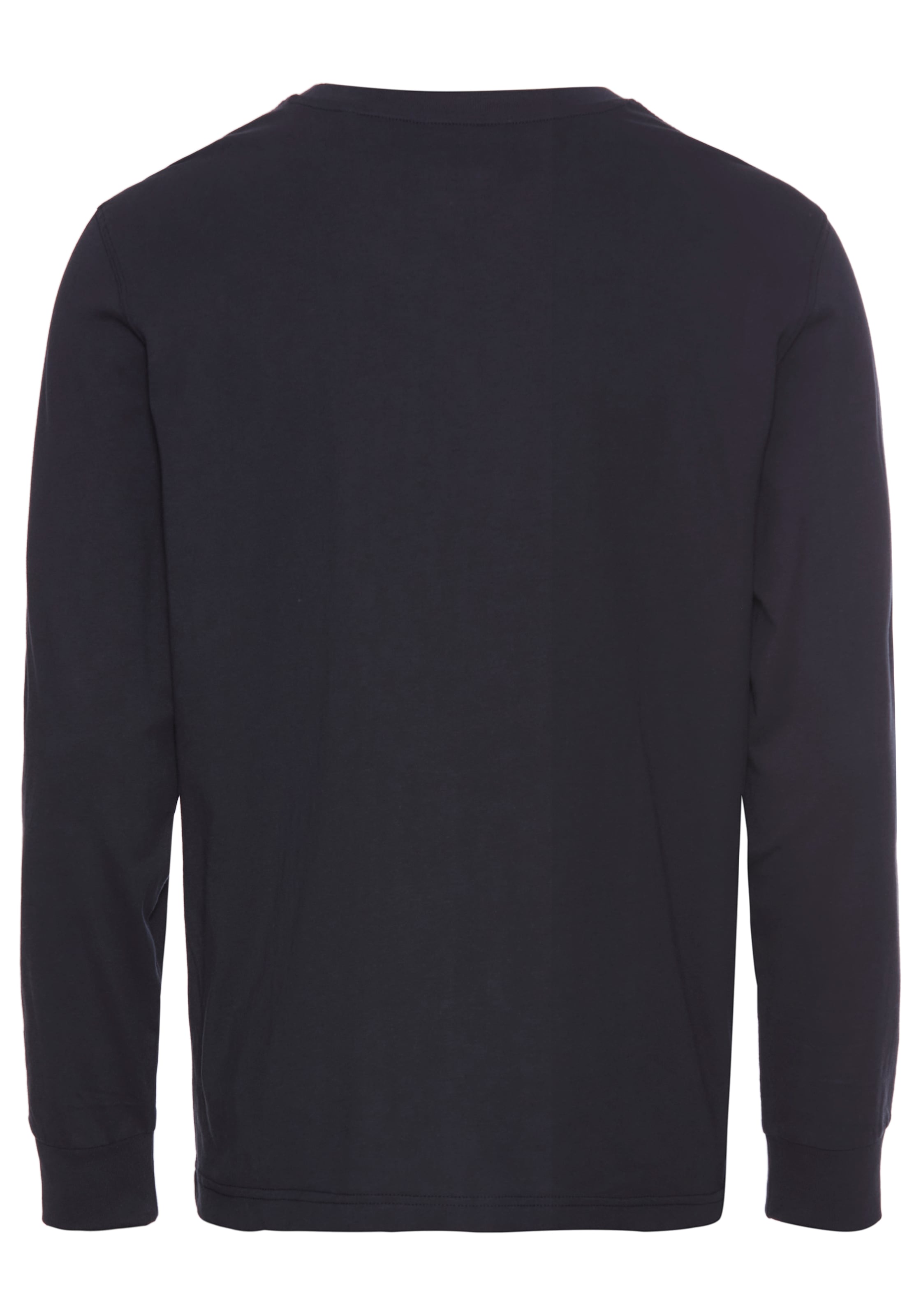 Man's World Langarmshirt , kleiner Brustprint