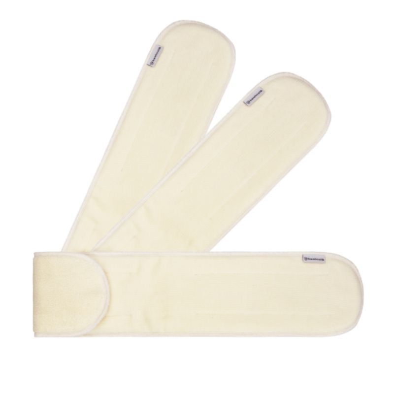 Bamboolik Bio-Baumwolle | Lange Einlage 3-er Set