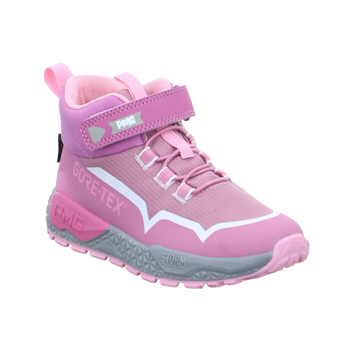 PRIMIGI Kleinkinder-Halbschuh Klett Rosa Textil  Sneaker Übergang