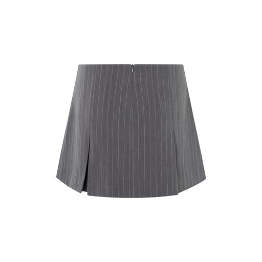Modström EmiliaMD Bow Nederdel, Grey Pinstripe, XL
