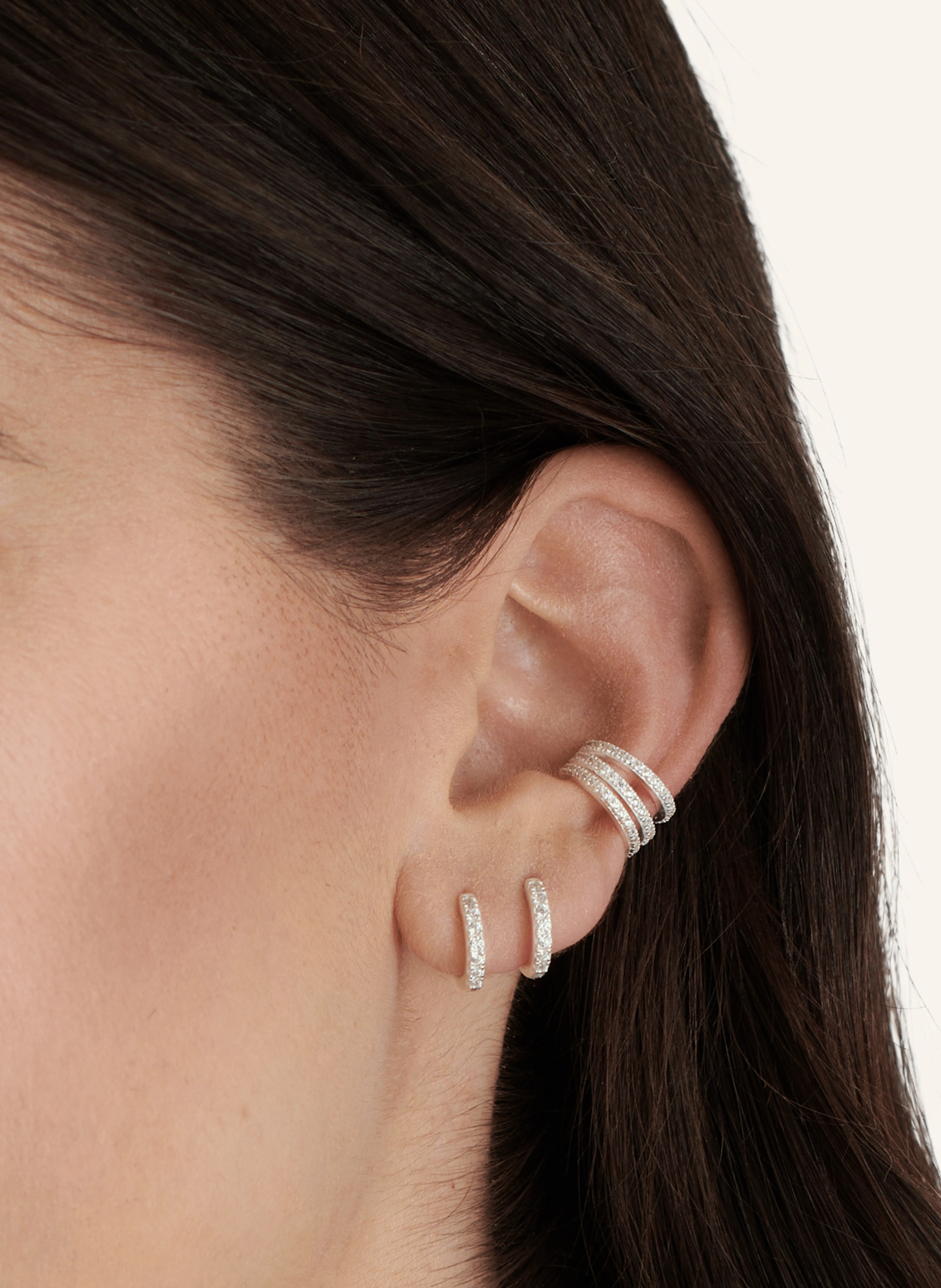 Pompidou Creolen LILLIAN MICRO PAVé by GLAMBOU