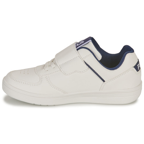 Fila - C. COURT VELCRO KIDS - Blanc / Bleu