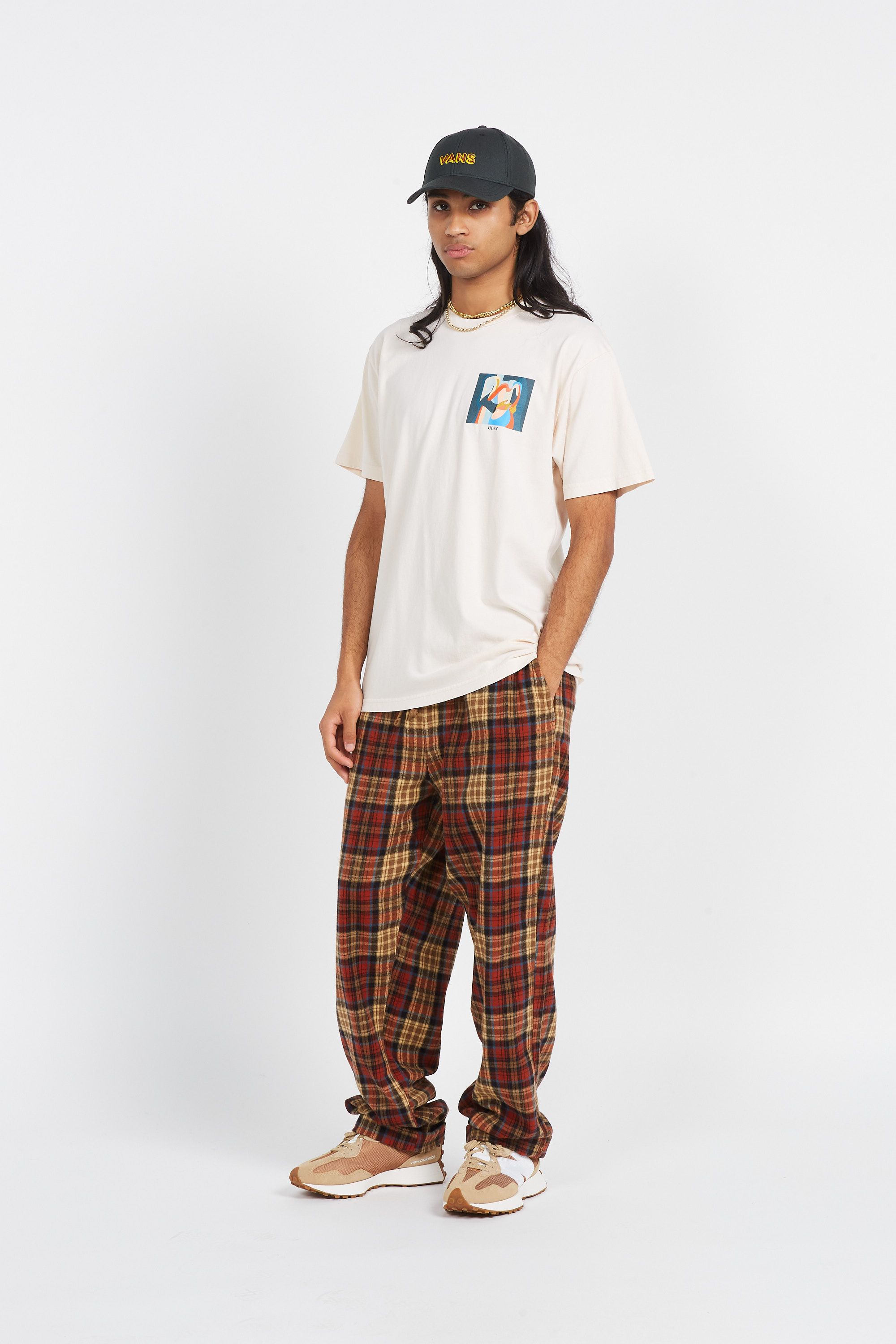OBEY T-shirt TEES 163003587 HOD ON SGO SAGO Beige