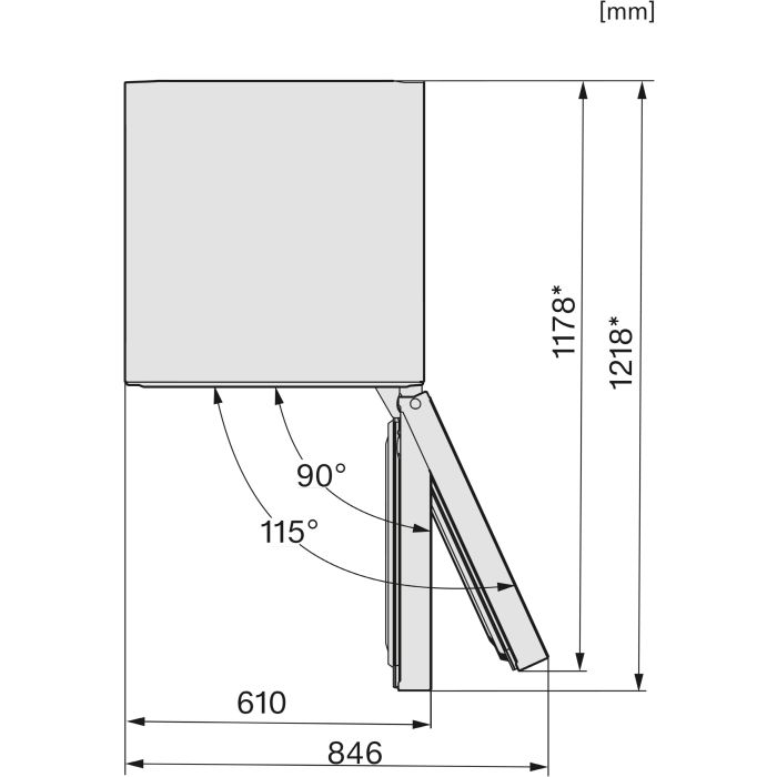 Miele Gefrierschrank FN 4342 E ws