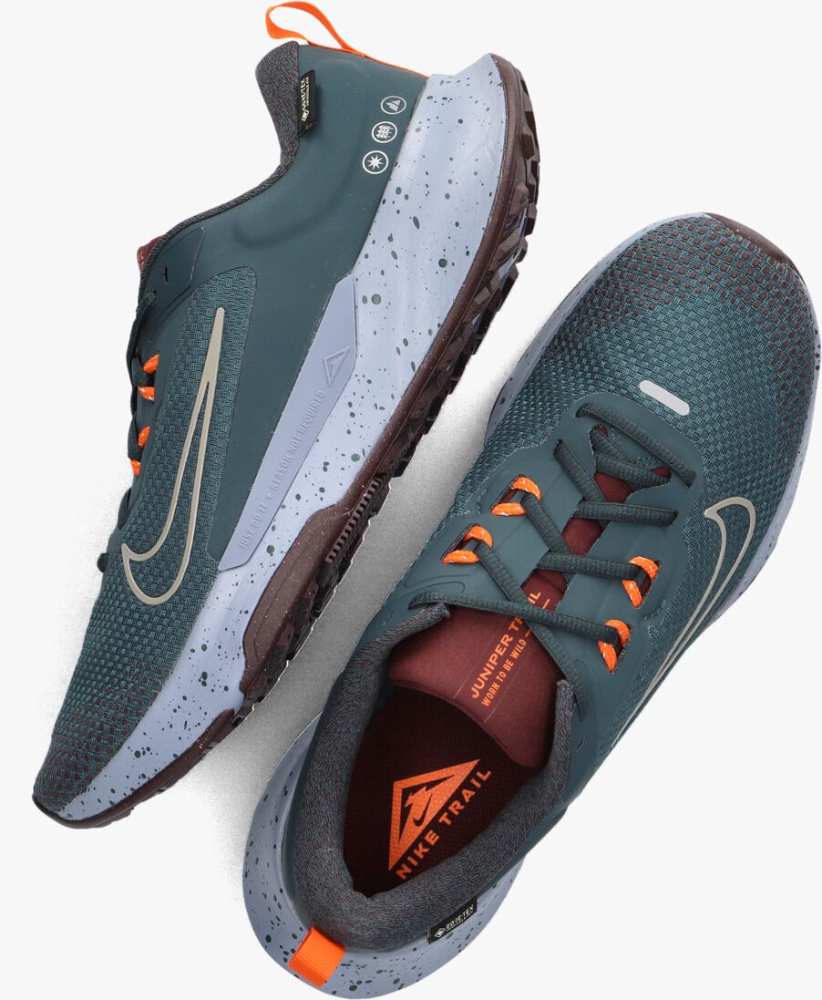 NIKE groene nike lage sneakers juniper trail gtx