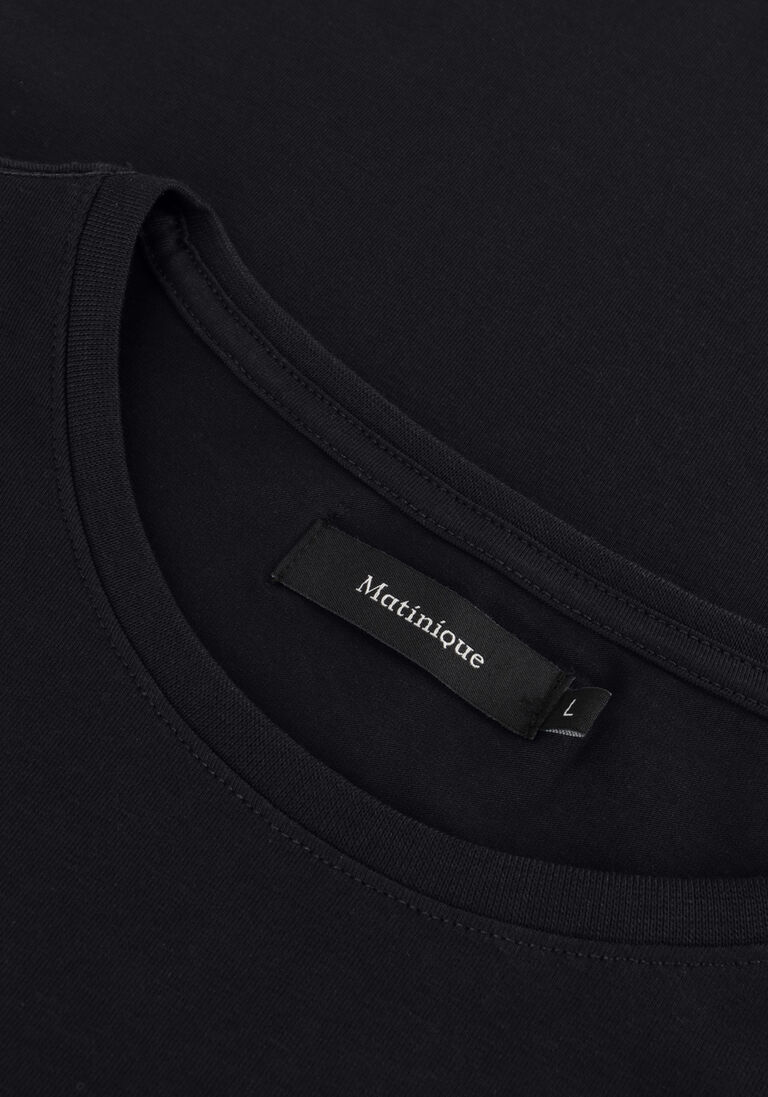 MATINIQUE donkerblauwe matinique t-shirt jermalink cotton stretch