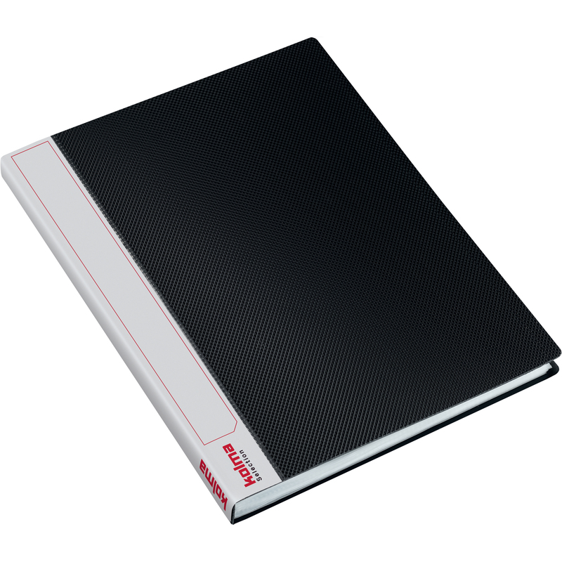 Kolma Sichtbuch Selection, 40 Taschen, A4, schwarz