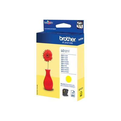 Brother LC121 - jaune - cartouche d'encre originale
