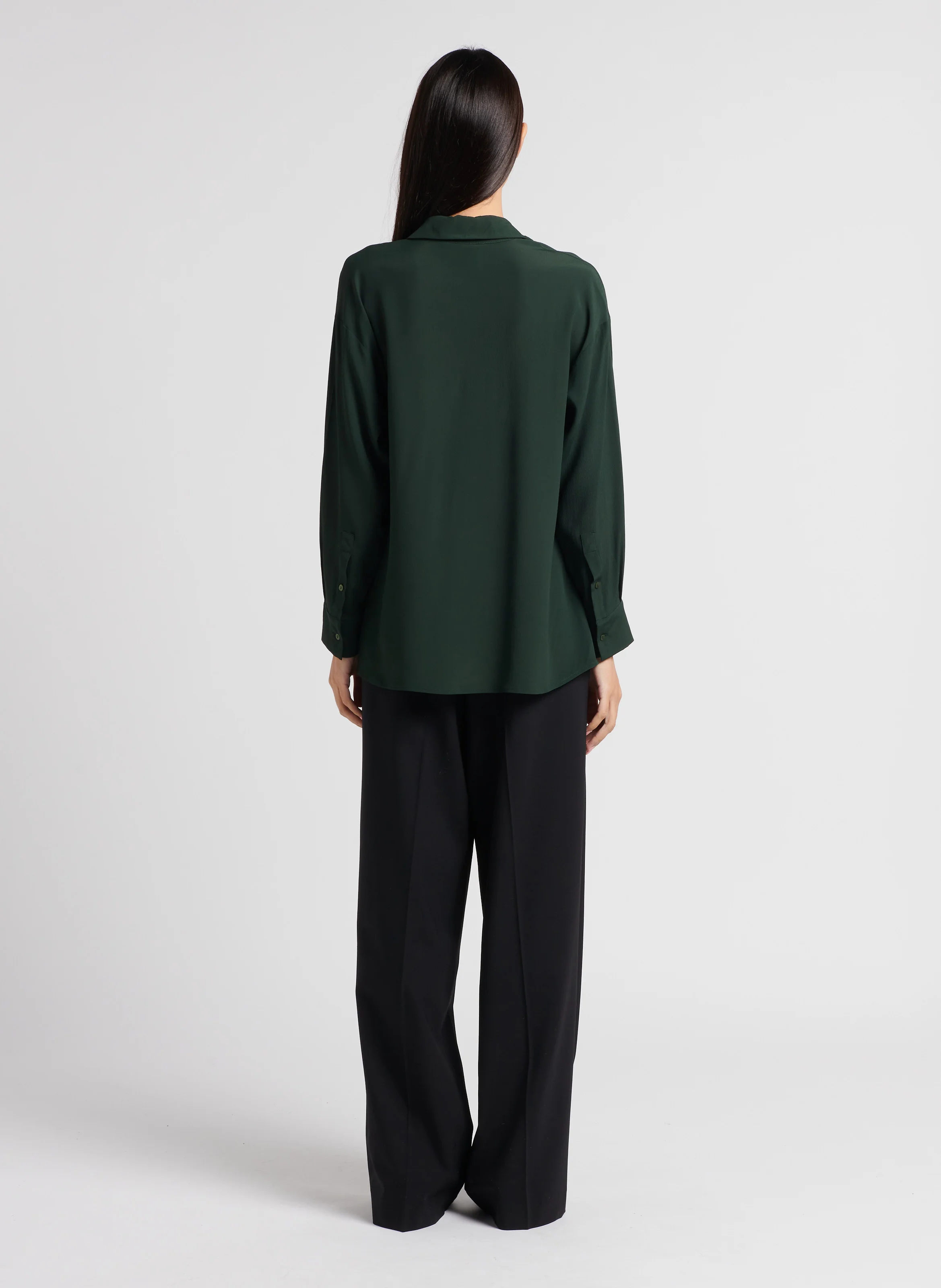 SAYONARA - Chemise col classique| Vert