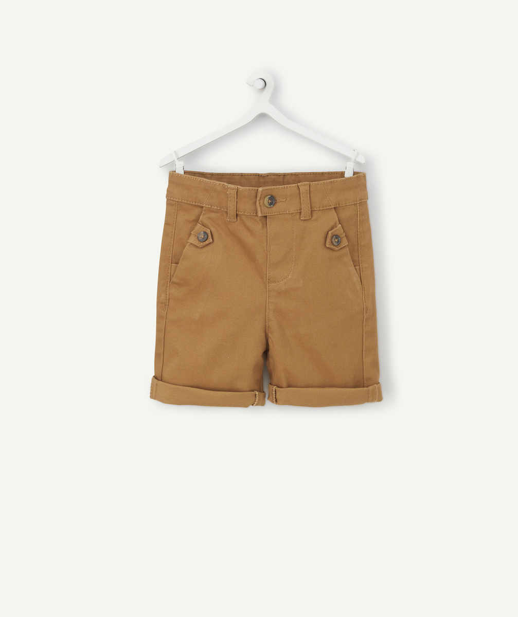 BERMUDA STYLE CHINO BÉBÉ GARÇON CAMEL