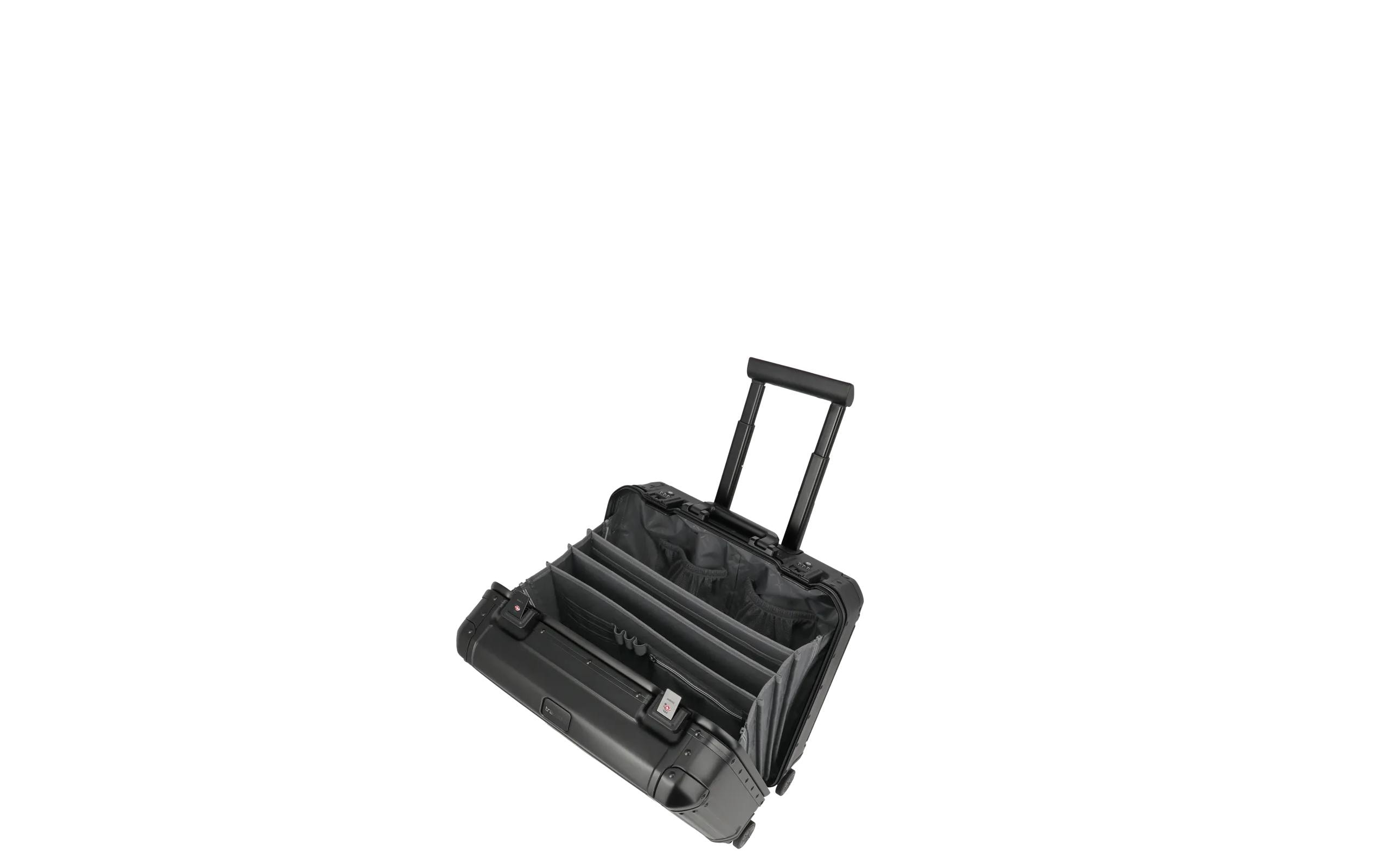 Next Businesswheeler 4-Rollen Schwarz<br>Reisekoffer