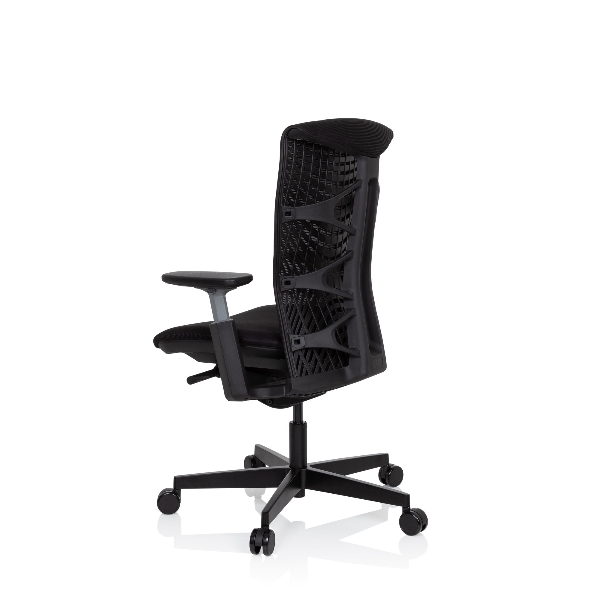 Profi Bürostuhl SKOPE Netzstoff mit Armlehnen (höhenverstellbar) hjh OFFICE