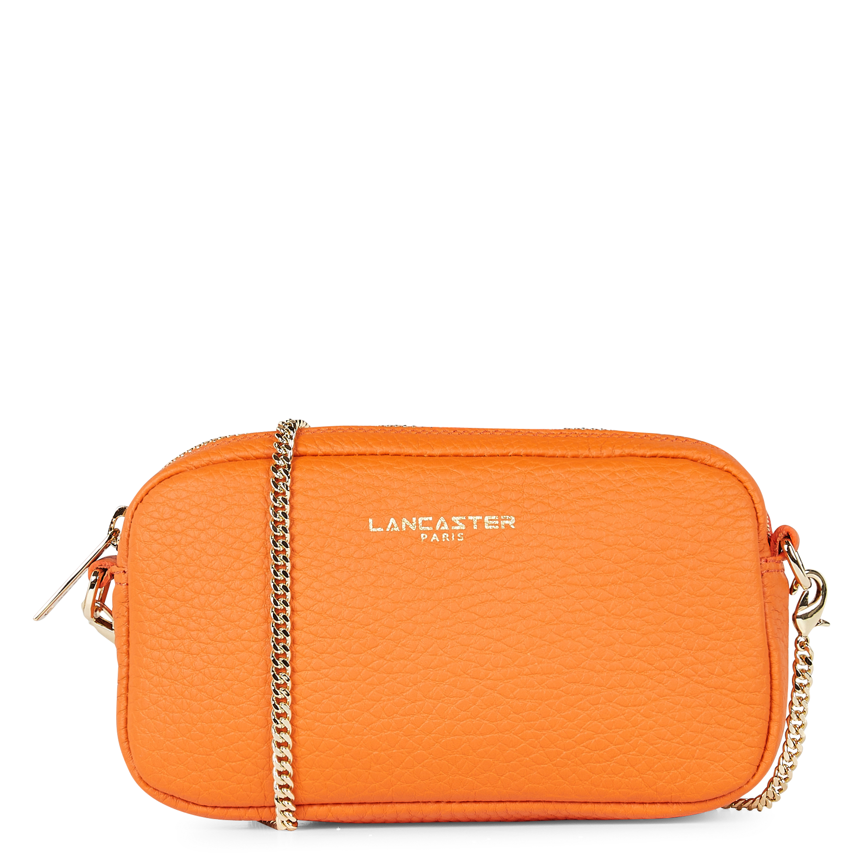 STUDIO MIMI - Mini sac bandoulière en cuir| Orange