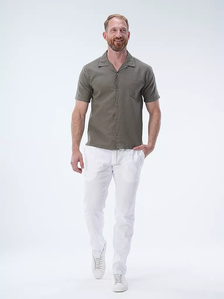 COLORFUL STANDARD Hemd Regular Fit  olive