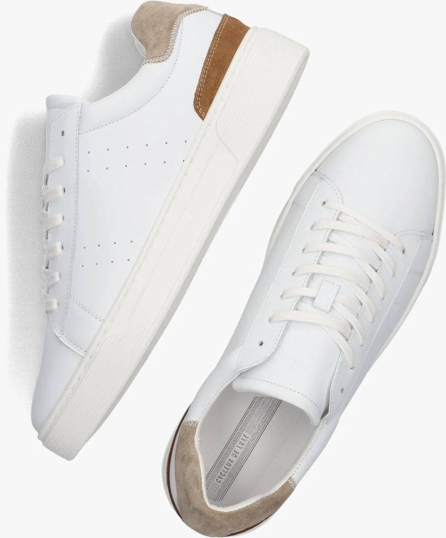 CYCLEUR DE LUXE witte cycleur de luxe lage sneakers jump f