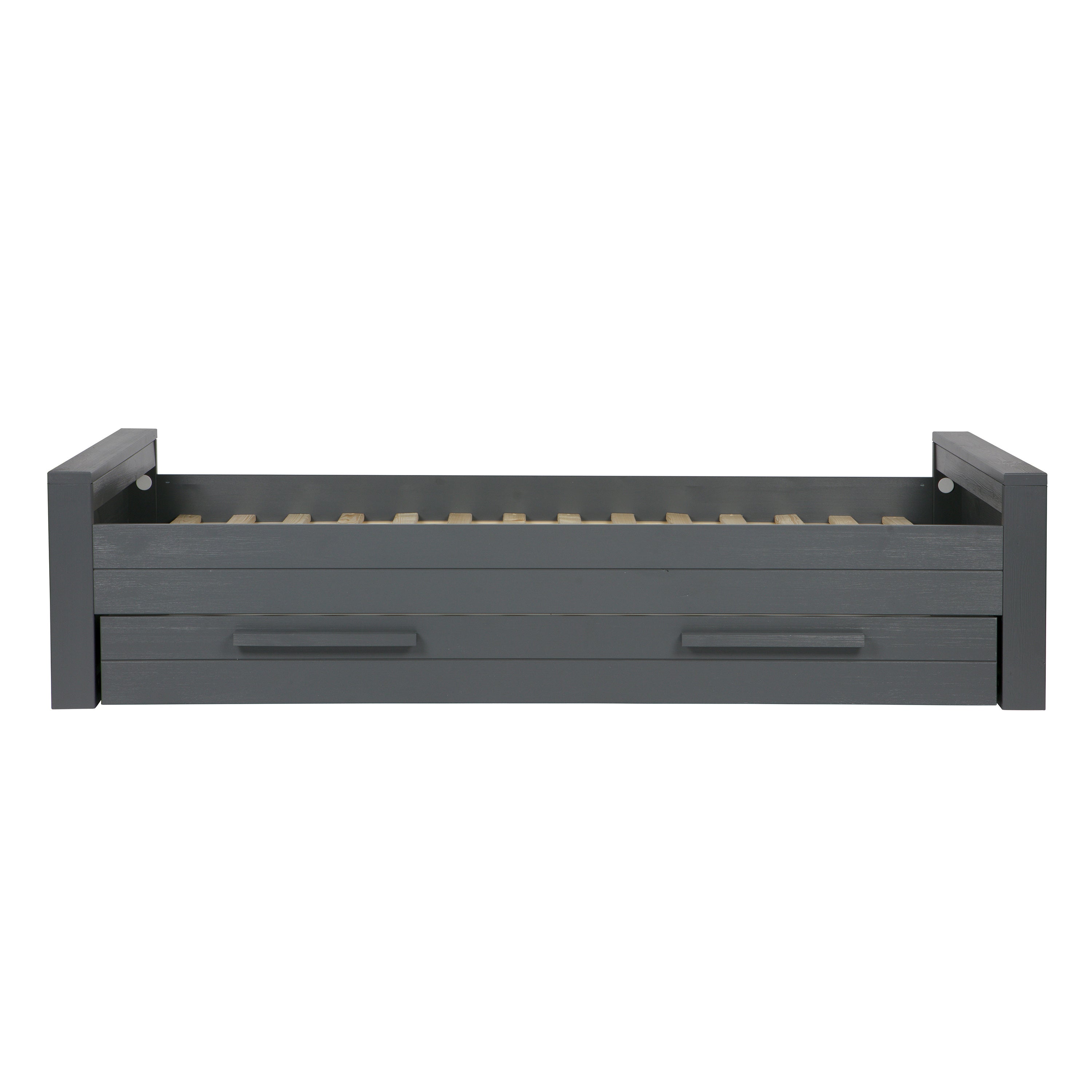 Woood Dennis Bed 90 x 200 cm - Donkergrijs