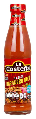 La Costena Habanero Red Pepper Sauce
