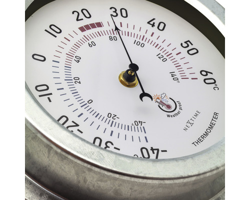 Buitenthermometer Lelie Ø 22 cm
