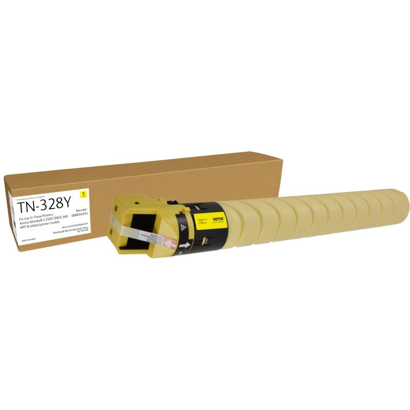 Toner remanufacturé Jaune Everyday™ de Xerox compatible avec Konica Minolta AAV8250 (AAV8250), Capacité standard