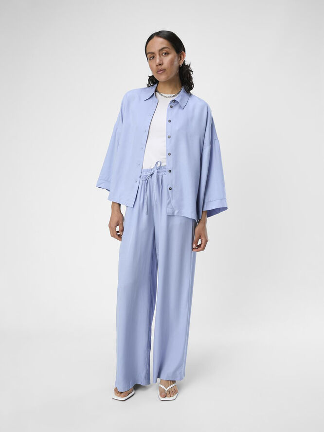 Object OBJTILDA BOXY SHIRT NOOS Brunnera blue/col
