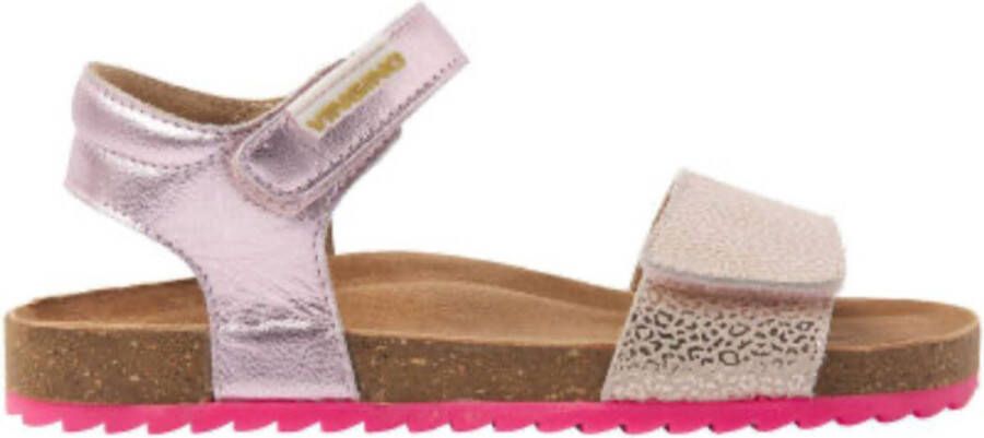 VINGINO Tavi leren sandalen lichtroze metallic Leer Meerkleurig 32