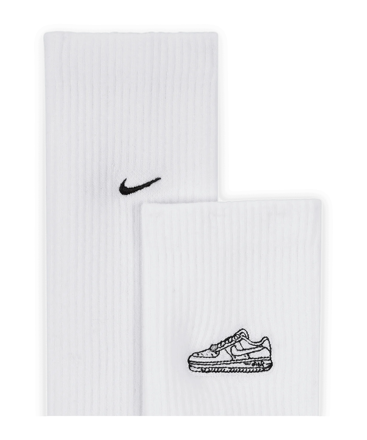 Nike Plus Crew Patch Socken Weiss F100