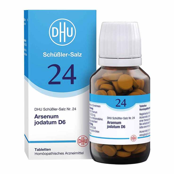 DHU Schüßler-Salz Nr. 24 Arsenum jodatum D6 Tabletten, 200 St