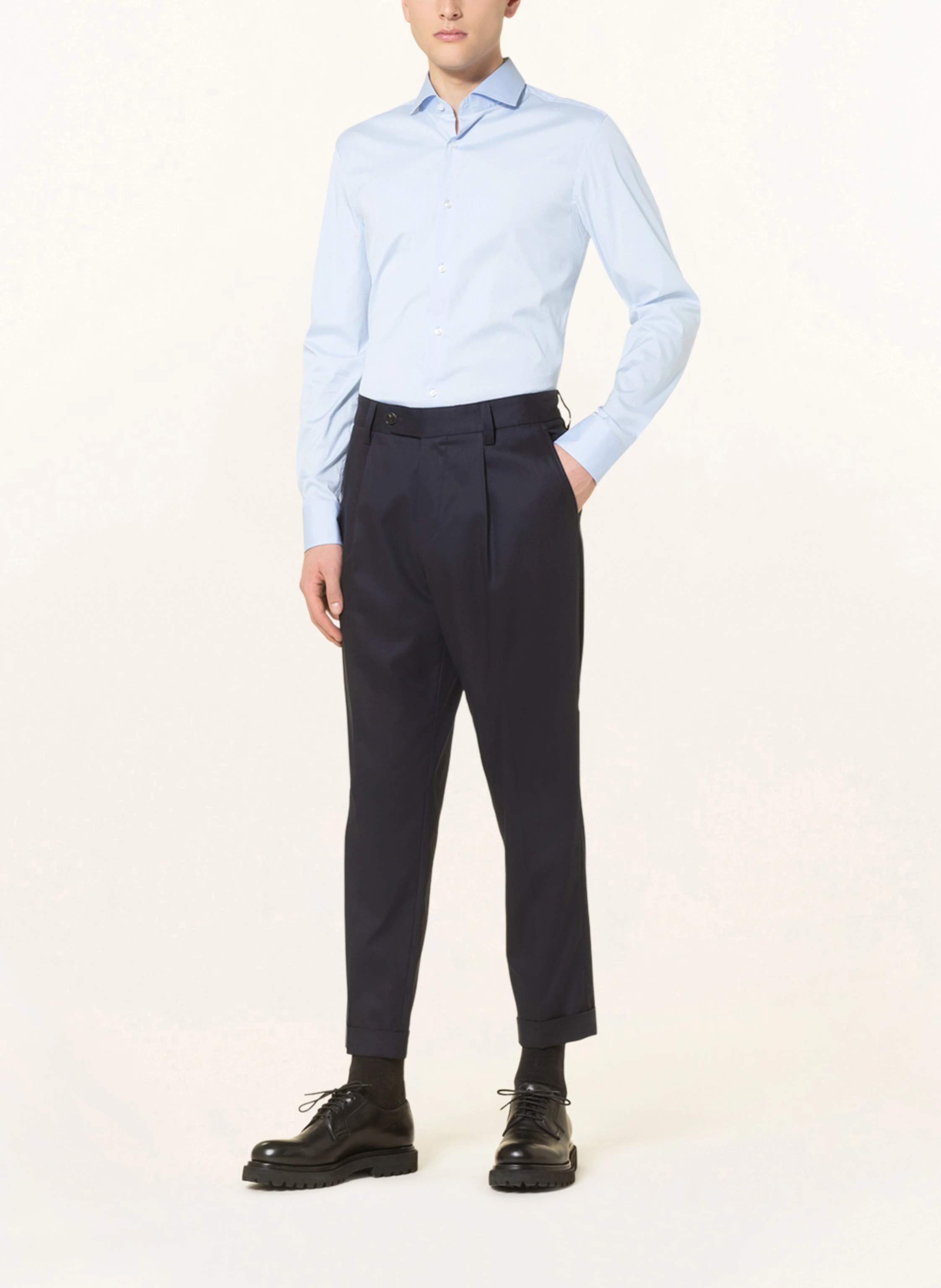 BOSS Jerseyhemd HANK PERFORMANCE Slim Fit
