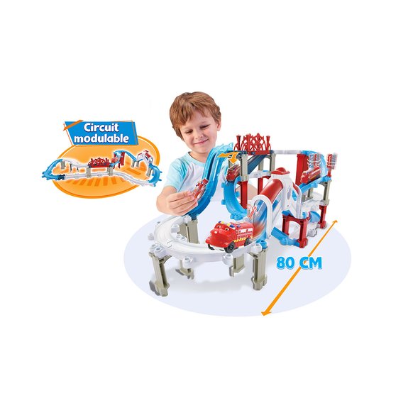 Circuit 3 en 1 Train Chuggington + 1 loco Wilson