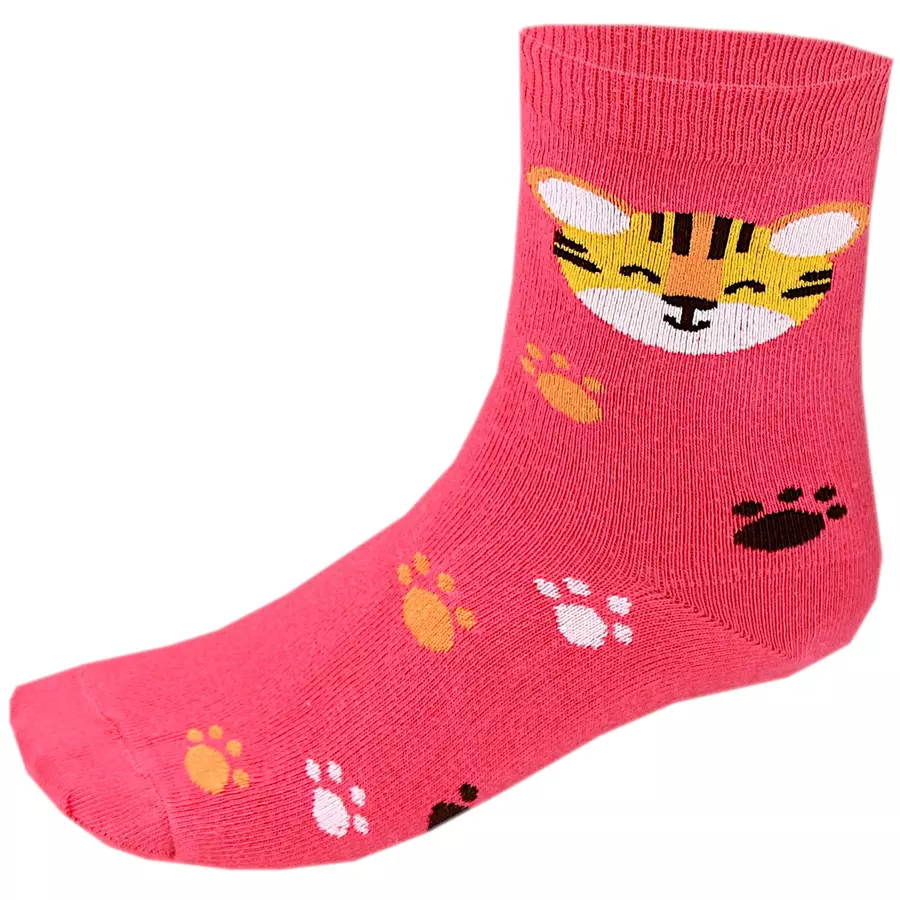 TupTam Kinder Socken Mädchen Jungen Bunt Gemustert 6er Pack rosagelb