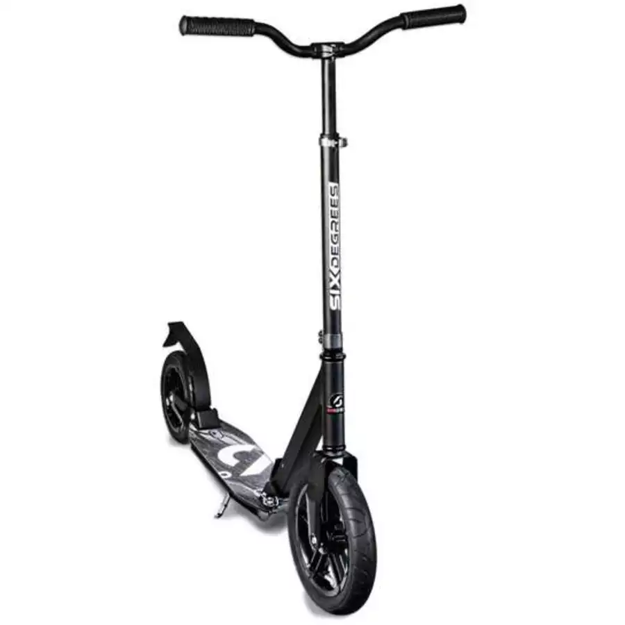 SIX DEGREES Aluminium Scooter All Terrain 300205 mm schwarz