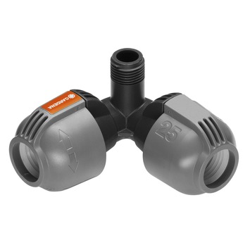 Gardena Sprinkler hoekstuk 25 mm x 1/2