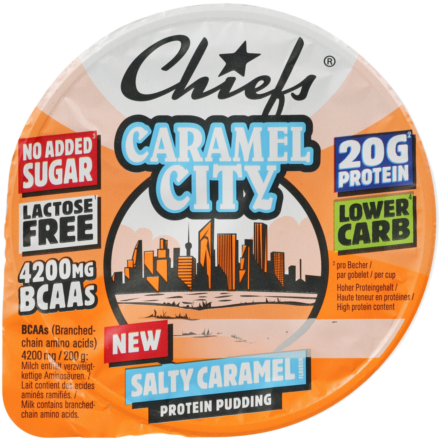 Chiefs Protein Pudding Salty Caramel -