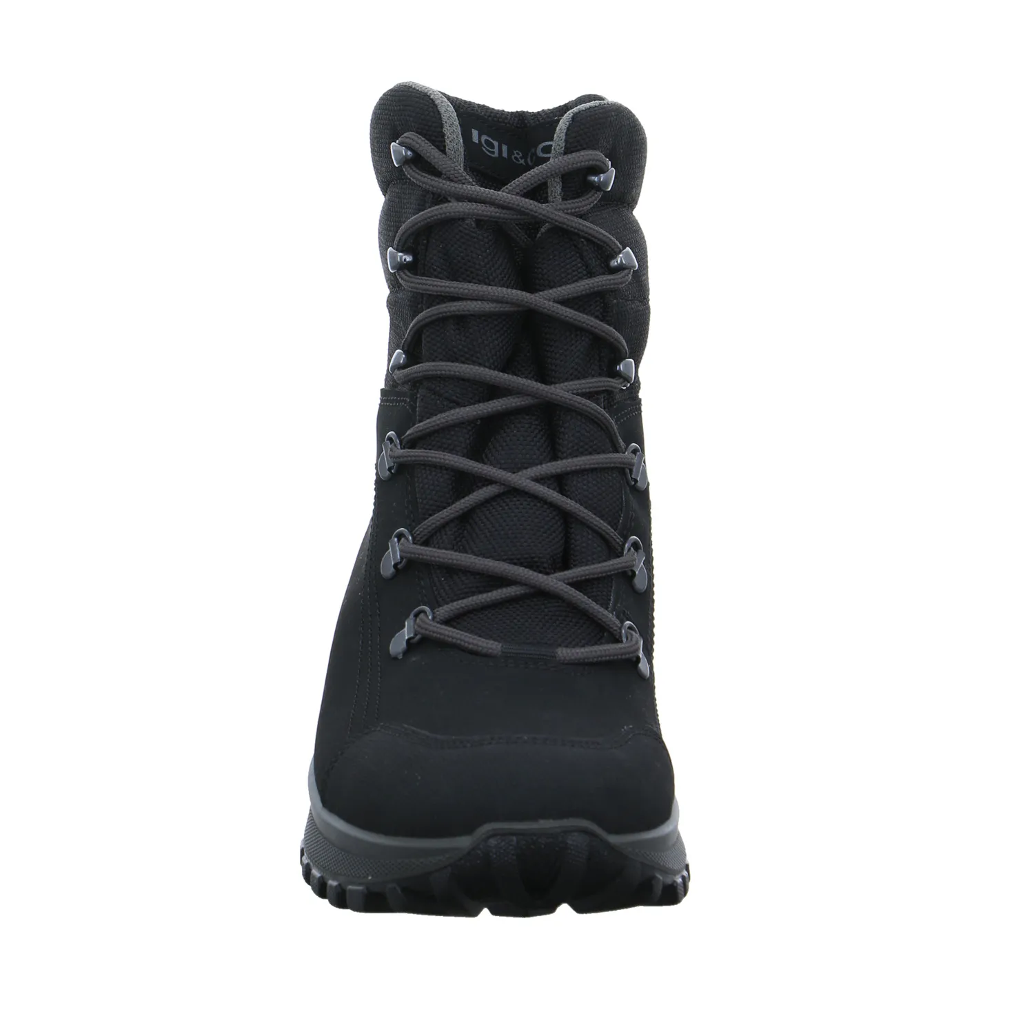 IGI & CO Snowboots Schwarz Lederimitat