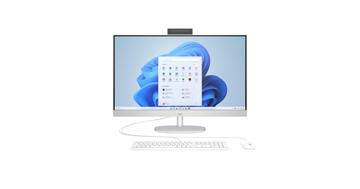 HPAll-in-One 27-cr0071nd all-in-one pc  (Wit | Core i7-1355U | Iris Xe Graphics | 16 GB | 512 GB)