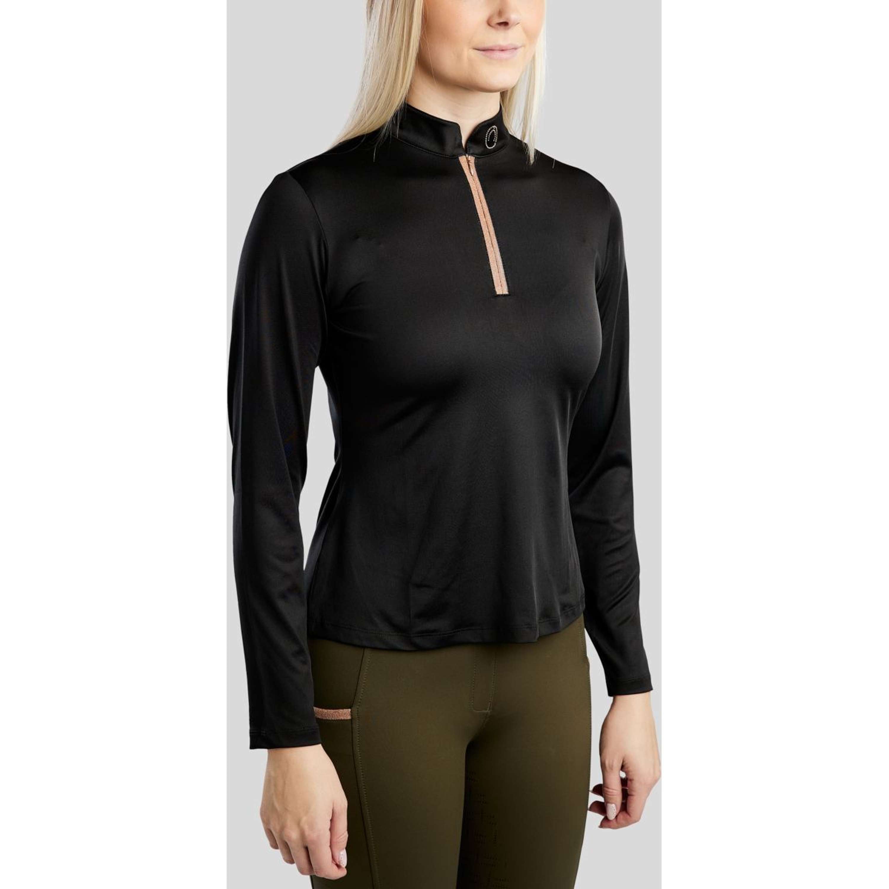 Montar Longsleeve MoGlenda Zwart